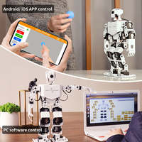 Hiwonder TonyPi Pro, Robot Humanoide con Visión Artificial, Interacción por Voz, Raspberry Pi 5, con IA, Modelo Grande Chatgpt, Kit Robótico Educativo
