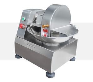 Picadora de Alimentos Multifuncional de Acero Inoxidable de Grado Comercial, 220V, para <span class=keywords><strong>Verduras</strong></span>, Carne Picada, Zanahorias, Pimientos, Patatas - Product Image 2