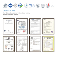 [NW-PR305] Système de filtration d'eau simple à 5 étapes, manuel, pour extérieur, sous évier, pour conduite