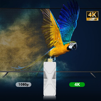 Mini Android TV Stick S13 Snap RK3518 Quad Core, Sistema Android 14, Reproductor Multimedia de Transmisión 4K, WiFi de Doble Banda, 2 GB de RAM, 16 GB, BT 5.0
