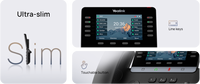 Teléfono IP Inalámbrico SIP-T74W con Pantalla LCD a Color de 4.3 Pulgadas, 16 Líneas SIP, Wi-Fi 6, BT5.0, Doble Gigabit PoE, Teléfono VoIP para Oficina, Supervisor, Recepción