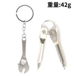 Destornillador Phillips y plano portátil <span class=keywords><strong>con</strong></span> llavero, mini destornillador de bolsillo, herramienta de reparación, gadget de jardín W24-463 - Product Image 4