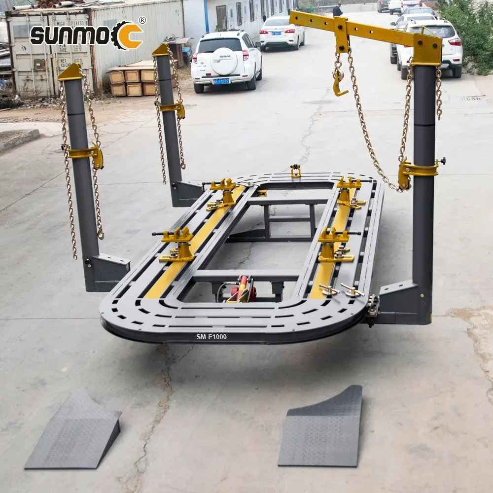 Sunmo Auto Trekbank/Spotter Auto Carrosserie Reparatie/Auto Rotisserie