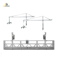 Plateforme suspendue en alliage d'aluminium Zlp630 et échafaudage suspendu Zlp800 pour le nettoyage des fenêtres de bâtiments