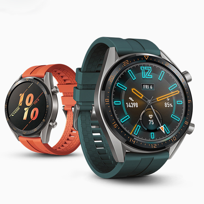 Ремешок для часов samsung galaxy watch 46 мм active 2, браслет для смарт-часов amazfit bip, 22 мм, gt 2
