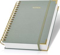 Cuaderno Espiral Personalizado al por Mayor con Logotipo, Tapa Dura Impermeable, Libro de Fotos con Espiral, Material de Cubierta de Cuero, PVC, Papel, Tela y PP