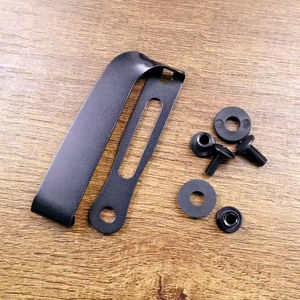 Clip Multifuncional Universal de Acero Inoxidable con Ranuras para Cinturón, Hebilla de Sujeción, Funda Táctica para Caza, Soporte de Montaje 6x - Product Image 5