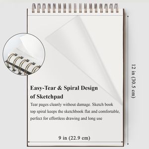 <span class=keywords><strong>Cuaderno</strong></span> Personalizado en Blanco A5 con Tapa Dura de Cartón Grueso, <span class=keywords><strong>Cuaderno</strong></span> de Dibujo <span class=keywords><strong>para</strong></span> Artistas, <span class=keywords><strong>para</strong></span> <span class=keywords><strong>Dibujar</strong></span> y Pintar - Product Image 4
