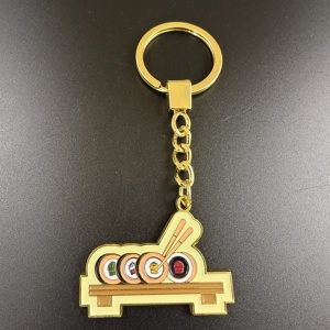 พวงกุญแจ<span class=keywords><strong>ซูชิ</strong></span>น่ารัก, พวงกุญแจ<span class=keywords><strong>ซูชิ</strong></span>เคลือบอ่อนแบบกำหนดเอง, ของขวัญน่ารักสำหรับคนรักอาหาร - Product Image 1