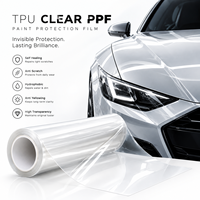 Film de protection de peinture automobile transparent auto-cicatrisant anti-rayures en TPU brillant pour voiture entière