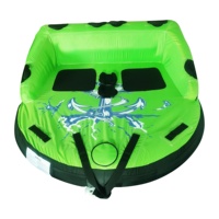 Tube remorquable 2 cavaliers Surf Traction Tube Ski nautique canapé Tube gonflable