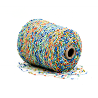 Kingeagle Factory Hot Sale Fancy Customized Color Polyester Bean Loop/Knot/Nep Yarn for Knitting Sweater