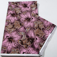 Tissu en coton imprimé wax africain le plus vendu, textile à motifs africains, Ankara, Pagne, Batik, tissus wax nigérians, tissu pour couture et pagne