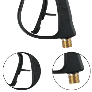 Kit de pistolet de laveuse <span class=keywords><strong>haute</strong></span> <span class=keywords><strong>pression</strong></span> 3000 PSI 5 embouts de buse de pulvérisation 1/4 ''raccords de M22-14mm à connecteur rapide matière plastique pour le lavage de voiture - Product Image 6