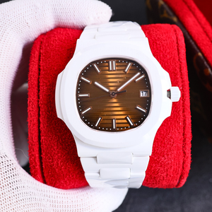 Reloj de pulsera mecánico automático de gama alta con diseño de esfera multicapa; reloj de hombre elegante y sofisticado. - Product Image 5