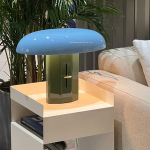 Jaime Hayon Mushroom <b>Table</b> Lamp E27 Led 220V Switch Control For Living Room Bedroom <b>Study</b> Hotel Bedside Lamp - Product Image 1