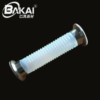 BAKAI Vente directe usine Soufflets à bride en PTFE pour machines d'extraction, résistants aux hautes températures, modèle PTFE