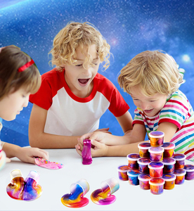 Kit de Slime Transparente de Cristal con 12 Colores de Plastilina, para Crear un Cielo Estrellado, Unisex - Product Image 2