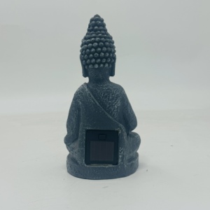 Nuova Lampada Decorativa da Giardino a Forma di Buddha <span class=keywords><strong>2026</strong></span>, Artigianato in Resina, Luce Solare IP44 Resistente all'Acqua, Facile Installazione - Product Image 6