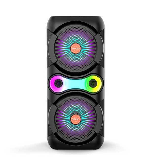 Premium Design RGB Light Speaker Customizable Color Modes USB for 30-50W Output for Home Decoration Party Atmosphere