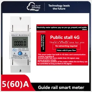 Chenyu Eenfasige Gids Slimme Externe Huishoudelijke Elektriciteitsmeter Ddsu1877