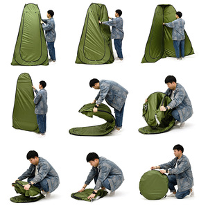 <span class=keywords><strong>Tente</strong></span> de <span class=keywords><strong>Douche</strong></span> Instantanée Portable pour Extérieur, Abri de Pluie Automatique, Cabine de Toilette et Vestiaire de Camping, <span class=keywords><strong>Tente</strong></span> de <span class=keywords><strong>Douche</strong></span> Pop-up pour l'Intimité - Product Image 4
