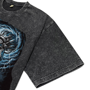 Camisetas Transpirables de Alta Calidad con Tecnología Futura para Hombre, Venta al Por Mayor 2026, Tela con Textura Personalizada, Cuello Redondo, Manga Corta - Product Image 5