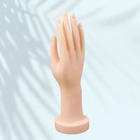 Xufeng Main Moule En Plastique Mannequin avec Fond Court Gants Bijoux Anneau Affichage Accessoires Modèle Bracelet Bijoux