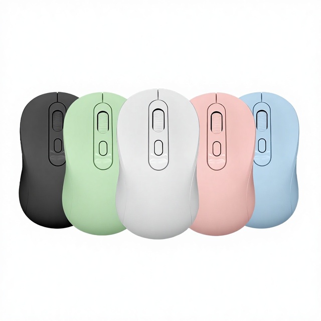 Large Stock Dual-mode Wireless Mini Optical Mouse Right-Handed Silent Scrolling bluetooth Mouse for Home/Office