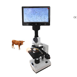 顕微鏡水産養殖顕微鏡価格スペルム運動テスト獣医顕微鏡医療用 - Product Image 1