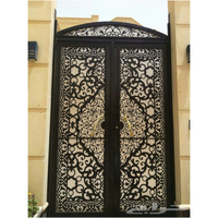 Petite porte en fer pour villa, design simple, porte simple en fer, porte principale et clôture pour jardin