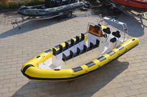 23ft 7m Rib Boat Rib-700 Inflatable <span class=keywords><strong>Cruiser</strong></span> du thuyền Jockey ghế chèo thuyền câu cá giải trí đại dương nước sông phía ngoài - Product Image 5