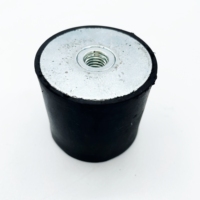 Supports en caoutchouc femelles NR DD écologiques pour une isolation efficace des vibrations