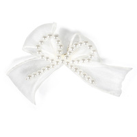 Nouvelle Décoration Florale Polyvalente pour Sabots : Breloque Nœud en Perles, Accessoires en Dentelle, Perles de 2,5-3,5 cm, Couleur Personnalisable pour Femme