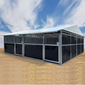 Stands temporaires extérieurs portables personnalisés avec façades d'écurie Abris pour <span class=keywords><strong>chevaux</strong></span> Écurie <span class=keywords><strong>mobile</strong></span> temporaire pour <span class=keywords><strong>chevaux</strong></span> - Product Image 1
