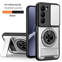 Étui de protection rigide pour téléphone portable magnétique antichoc pour Infinix Hot 60i 4G