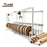 Machine à tubes en papier à 60 % plus efficace avec dispositif intégré d'alimentation, de collage et de guidage du papier