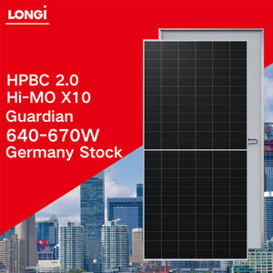 Bester Preis Longi LR8-66HYD 640 ~ 670M Solarmodule 635W 640W 645W 650W 655W 660W 665W 670W Longi Solarenergie Hi-mo 9 PV-Modul - Product Image 1