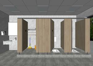 Inodoros móviles modulares Bloque de baño Contenedor prefabricado Cuarto de ducha Inodoro ecológico y respetuoso con el medio ambiente sin agua - Product Image 4