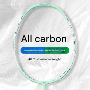 ขายตรงจากโรงงาน ไม้แบดมินตันคาร์บอนทั้งหมด น้ำหนักเบา ทนทาน - Product Image 4