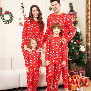 Vente en Gros de Pyjamas de Noël Chauds pour Toute la Famille, Ensembles de Vêtements de Nuit pour Parents et Enfants - Product Image 1