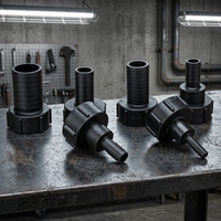 Adaptateur de raccord de valve pour réservoir IBC, connecteur rapide en plastique DN50, sortie femelle 2 pouces vers raccord BSP 1/2" 3/4" 1", connexion rapide IBC