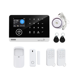 Sistema de <span class=keywords><strong>Alarma</strong></span> WiFi Tuya de 2.4 Pulgadas, Kit de Material ABS, Sensor Inalámbrico GSM, Tarjeta RFID, Control Remoto, Sistema de Seguridad Inteligente para el Hogar - Product Image 2