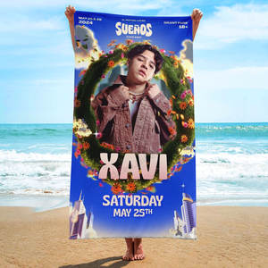 Offre Spéciale conception personnalisée La Diabla garçon xavi super doux absorbant résistant à la décoloration coton enfants grande salle de bain piscine serviette de plage - Product Image 4