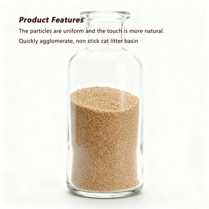 Meistverkauftes OEM/ODM Maßgeschneidertes Staubfreies Stark Klumpendes Umweltfreundliches Katzenstreu - Product Image 3