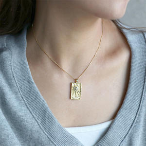 Ожерелье с позолоченной цепочкой - Product Image 3