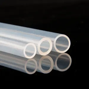 Fábrica compra direta Pfa tubo Ptfe tubo ácido e alcalino resistente à corrosão alta temperatura tamanho comprimento personalizado
