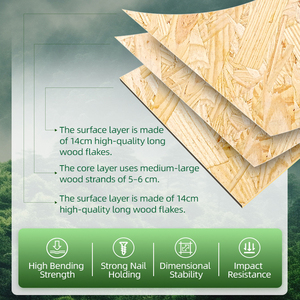 Paneles <span class=keywords><strong>OSB</strong></span> Ecológicos E0 E1, Tablero de Partículas Orientadas, Tablero de Virutas <span class=keywords><strong>OSB</strong></span> de 18 mm, Tablero de Aglomerado <span class=keywords><strong>OSB</strong></span>, Madera Contrachapada, Láminas de 4x8 - Product Image 6