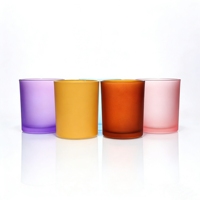 Vente en gros de porte-bougies en verre de 7 oz, 10 oz, 15 oz, lanternes, pots à bougies, pots à bougies de luxe blancs et noirs vides avec couvercles en bambou