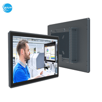PC Todo en Uno Robusto con Pantalla Táctil IP65 de 13.3, 15.6 y 21.5 Pulgadas, PC Industrial Integrado sin Ventilador
